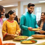 종교적 소수자 보호 방안 - **Prompt:** A vibrant and diverse group of individuals, including adults and children, from various ...